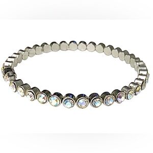 B&C Magnetic iridescent Rhinestone Crystal Bangle